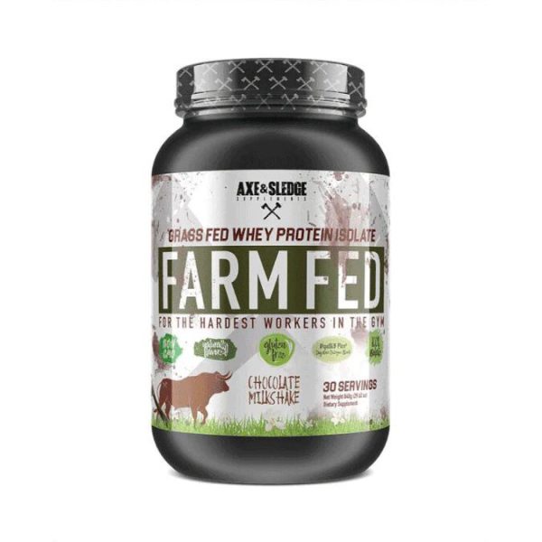 Axe & Sledge Farm Fed 30 Servings - Chocolate Milkshake