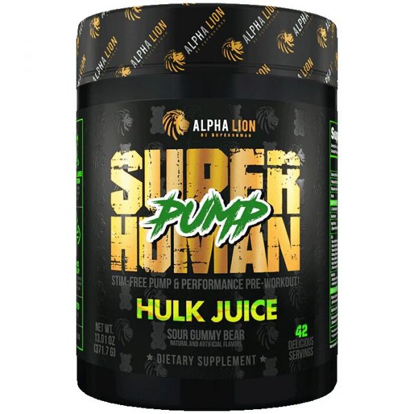 Super Human Pump Hulk Juice